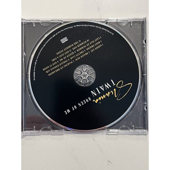 Shania Twain SIGNED NEW CD Queen of Me AUTOGRAPH Sold Out Feel like a woman - Picture 7 of 8